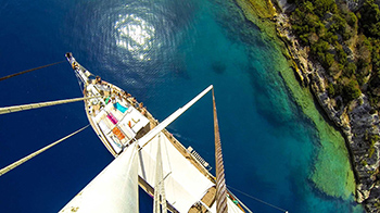 Gökova Körfezi Tur Rotası Haritası, Özel Yat Kiralama, www.barbarosyachting.com